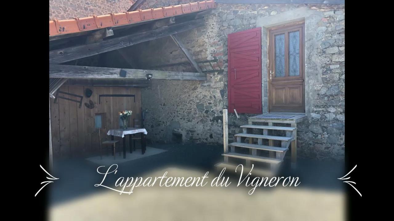 L'Appartement Du Vigneron Cordelle Exterior photo
